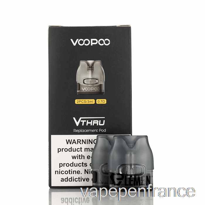 Voopoo V.thru Pro Gousses De Remplacement 0,7ohm Maille Bobine Pod Vape Stylo